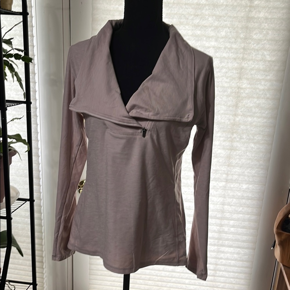 New Balance Asymmetrical Zip-Up Top